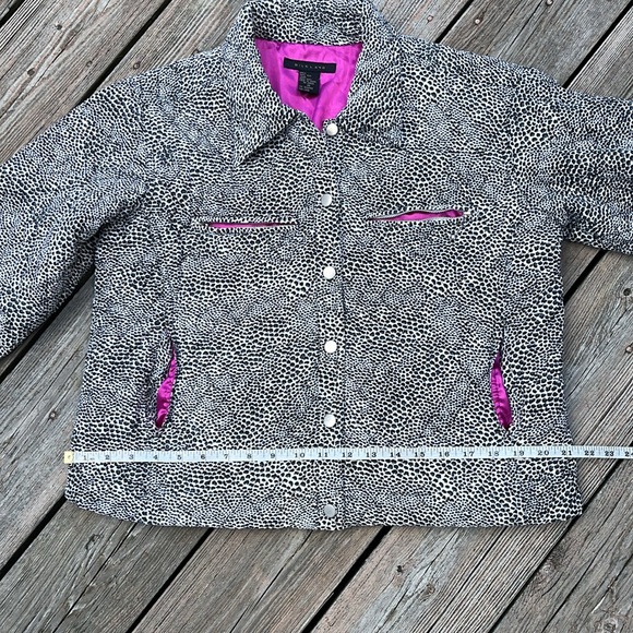 SilkLand bl & wh silk jacket M - Picture 7 of 8